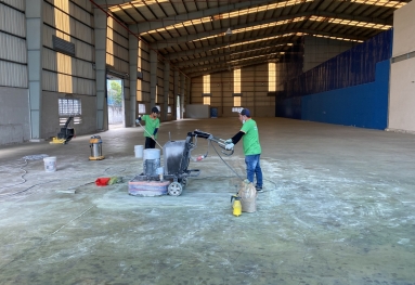 Tìm hiểu quy trình đánh bóng sàn bê tông mới nhất hiện nay 