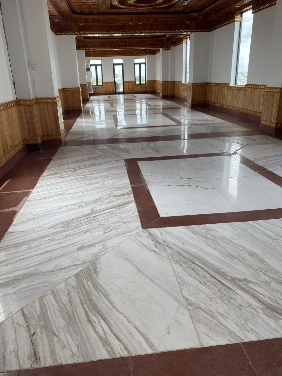 đánh bóng phục hồi sàn đá Granite và Marble - ảnh 1