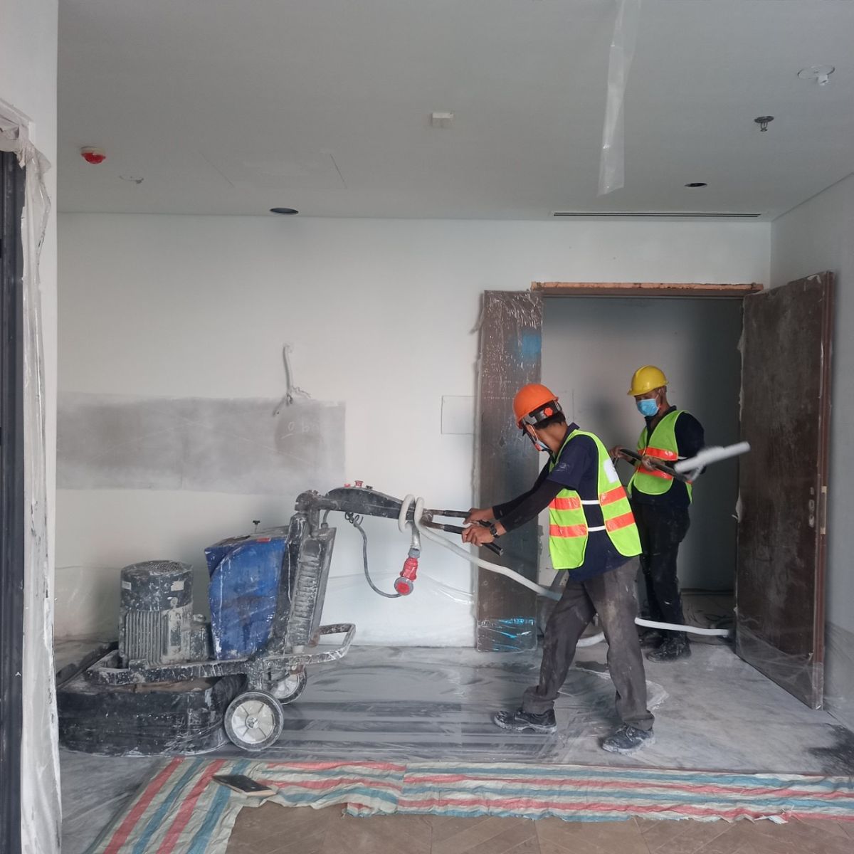 đánh bóng phục hồi sàn đá Granite và Marble - ảnh 4