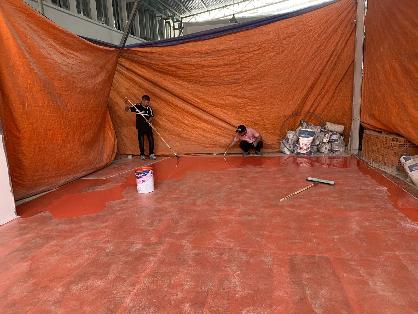 quy trình thi công sơn Epoxy - ảnh 4